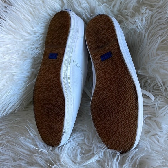 Keds Women's Champion Originals Tennis Leather, Dream foam,White,Size 7W - Picture 8 of 9